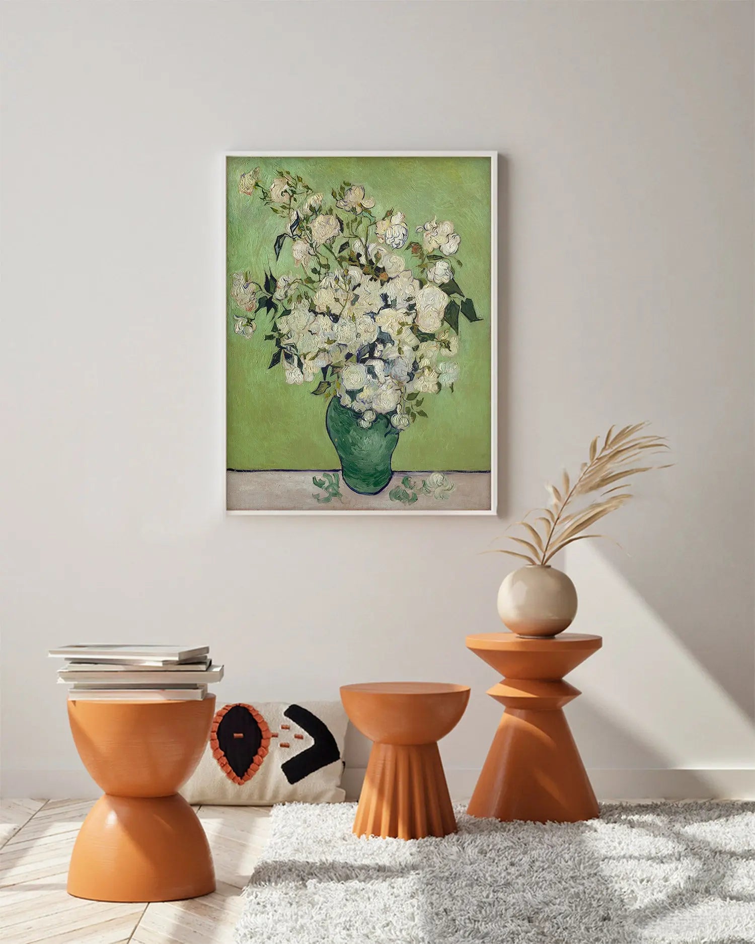 Cuadro Van Gogh Rosas freeshipping - Home and Living