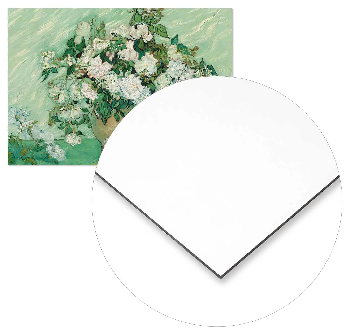 Cuadro Van Gogh Rosas Horizontal freeshipping - Home and Living