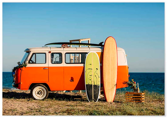 Cuadro Viaje de Surf Home & Living 