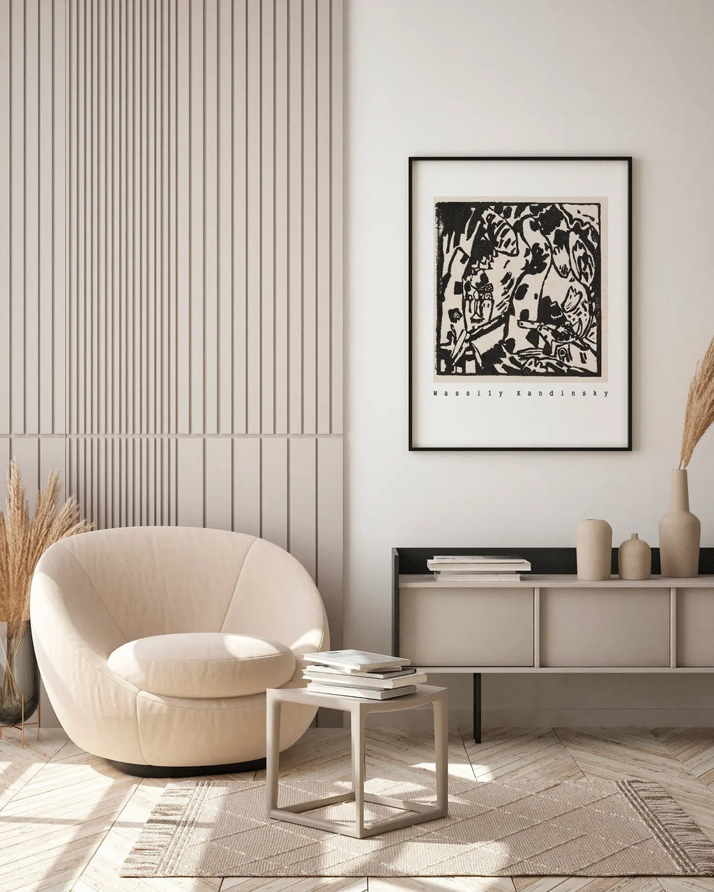 Cuadro Wassily Kandinsky Arquero freeshipping - Home and Living