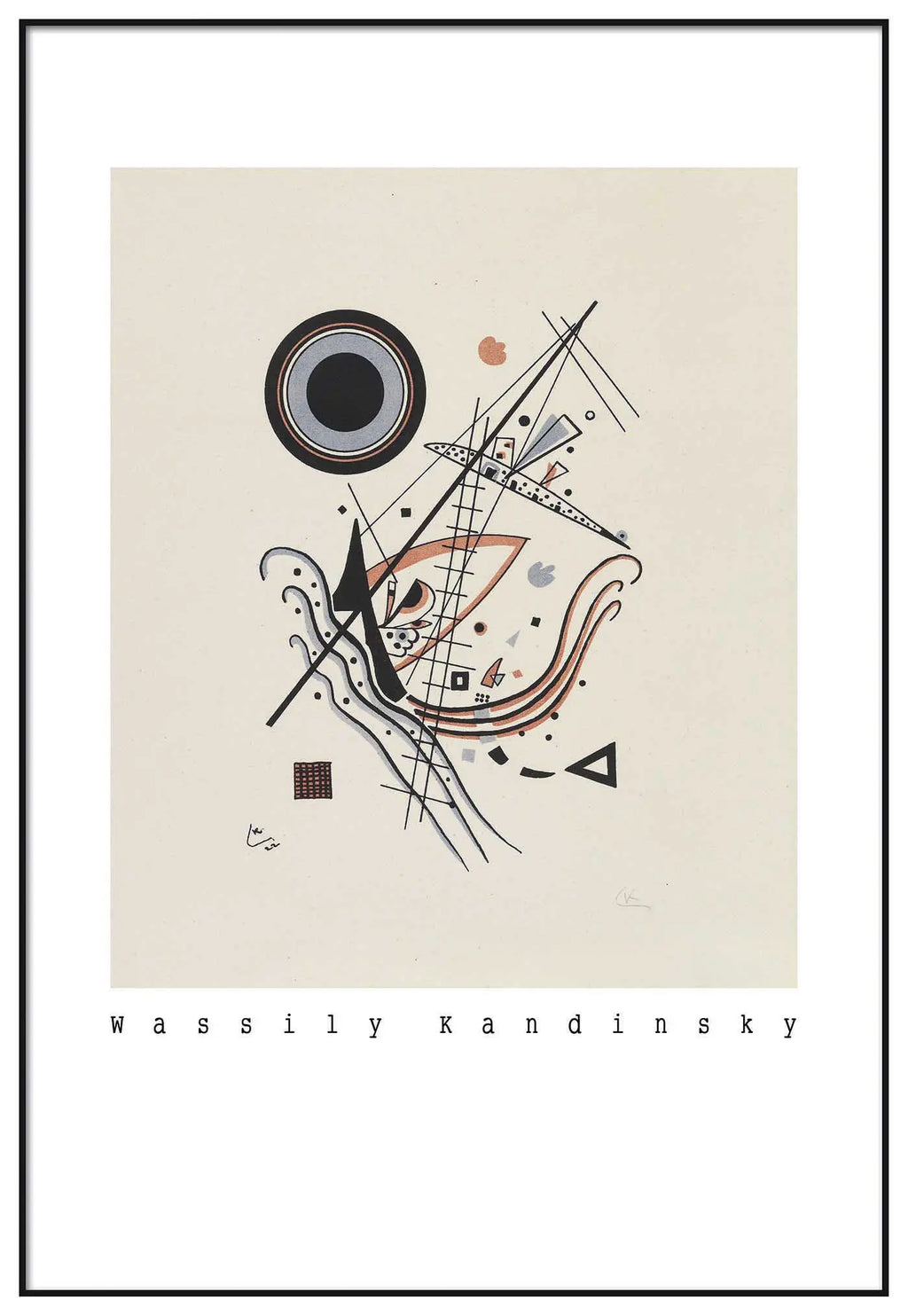 Cuadro Wassily Kandinsky Azul freeshipping - Home and Living
