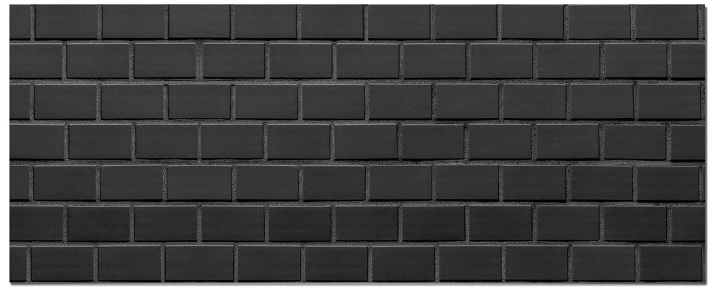 Frentes de Cocina Ladrillo Negro freeshipping - Home and Living