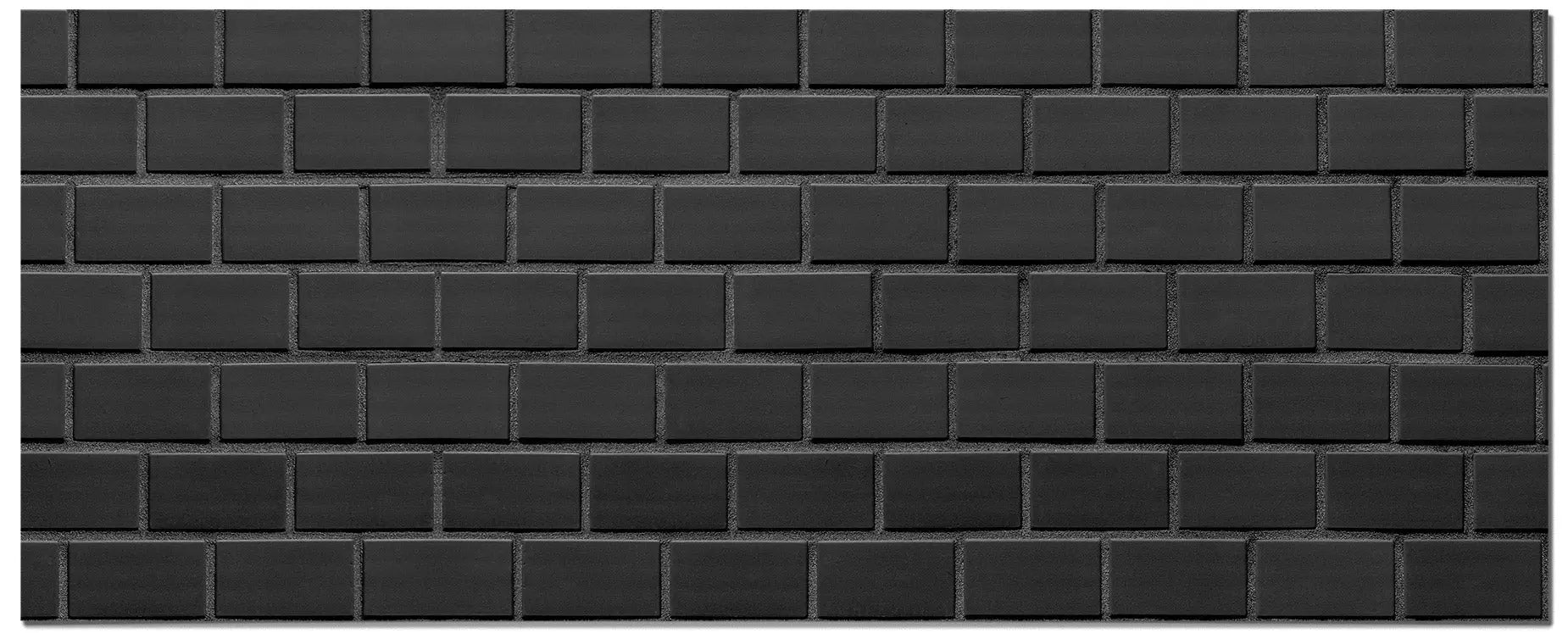 Frentes de Cocina Ladrillo Negro freeshipping - Home and Living