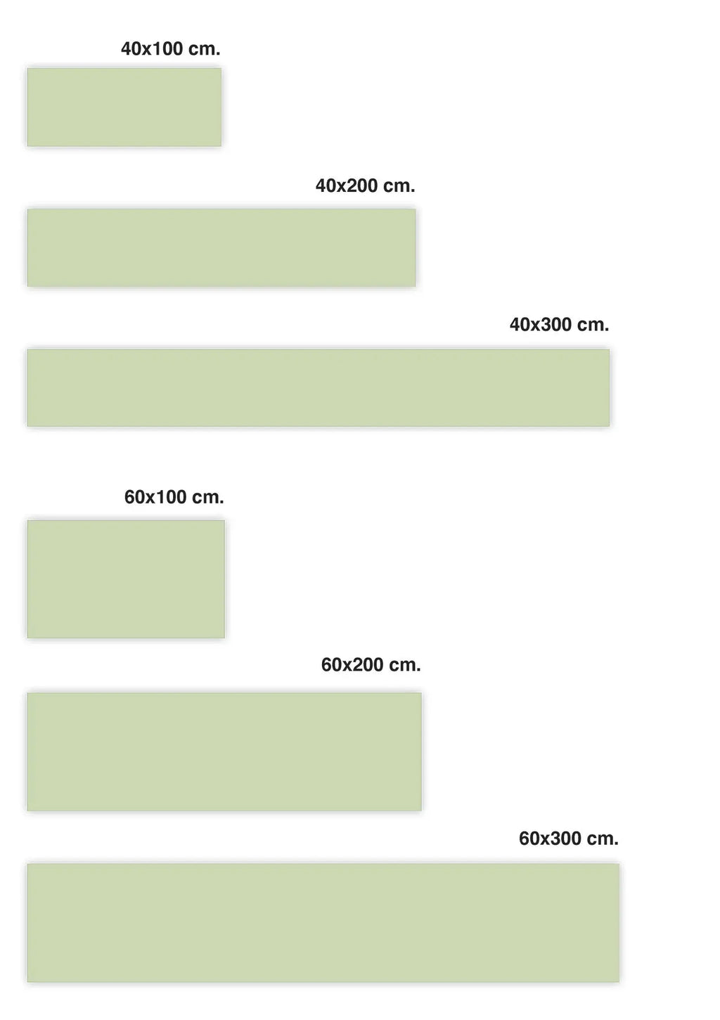 Frentes de Cocina Liso Menta freeshipping - Home and Living