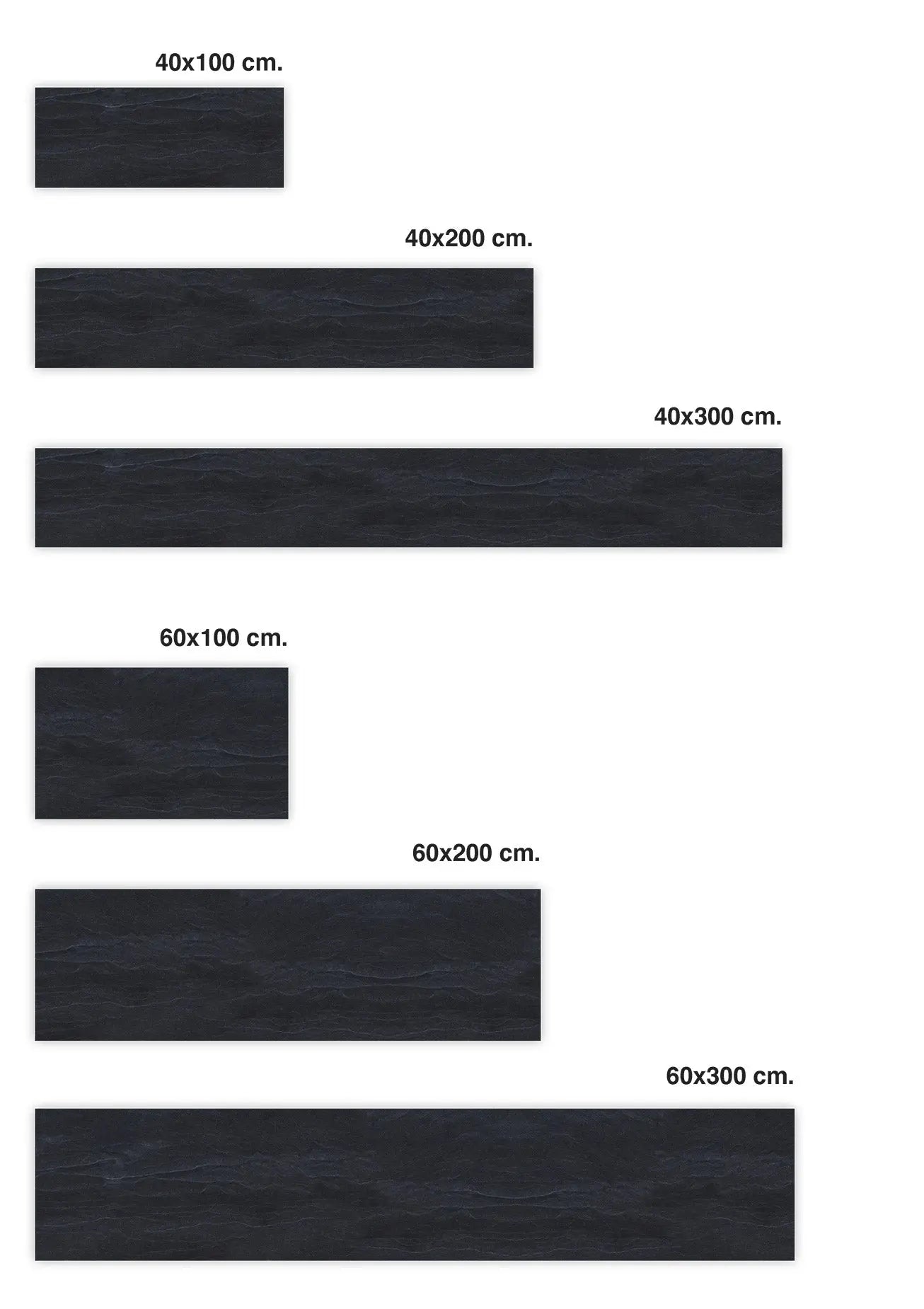 Frentes de Cocina Piedra Negra freeshipping - Home and Living