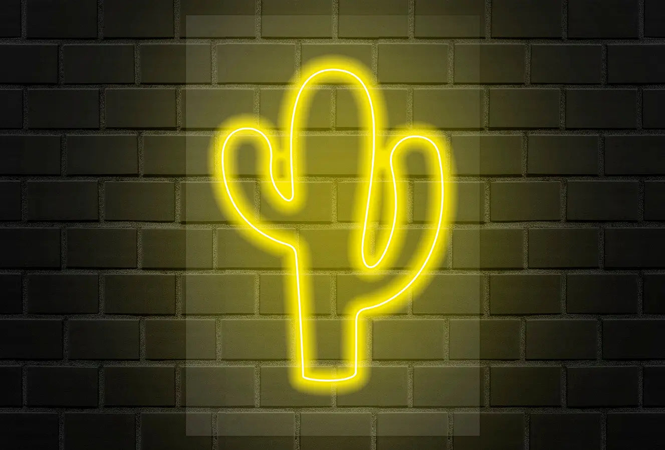 Neón Flex LED Cactus Amarillo freeshipping - Home and Living