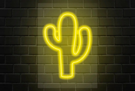 Neón Flex LED Cactus Amarillo freeshipping - Home and Living