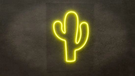 Neón Flex LED Cactus Amarillo freeshipping - Home and Living