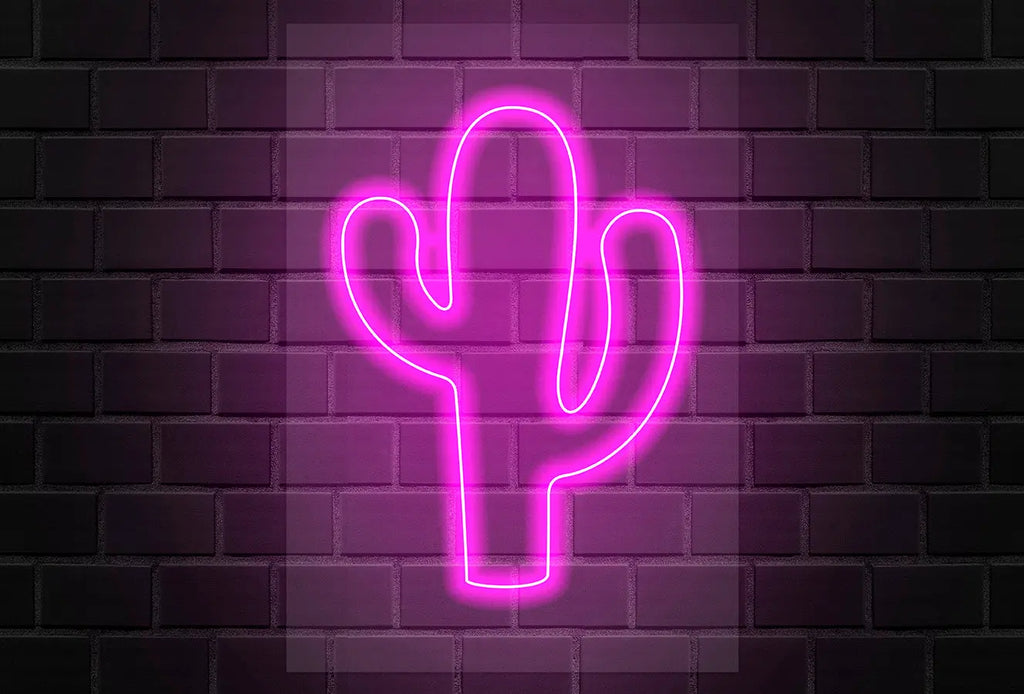 Neón Flex LED Cactus Rosa freeshipping - Home and Living