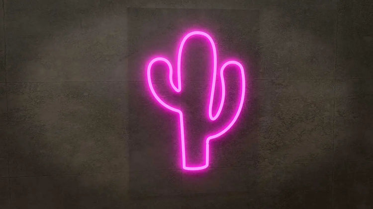 Neón Flex LED Cactus Rosa freeshipping - Home and Living