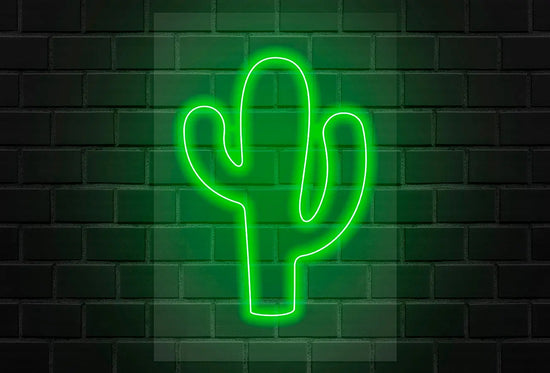 Neón Flex LED Cactus Verde freeshipping - Home and Living