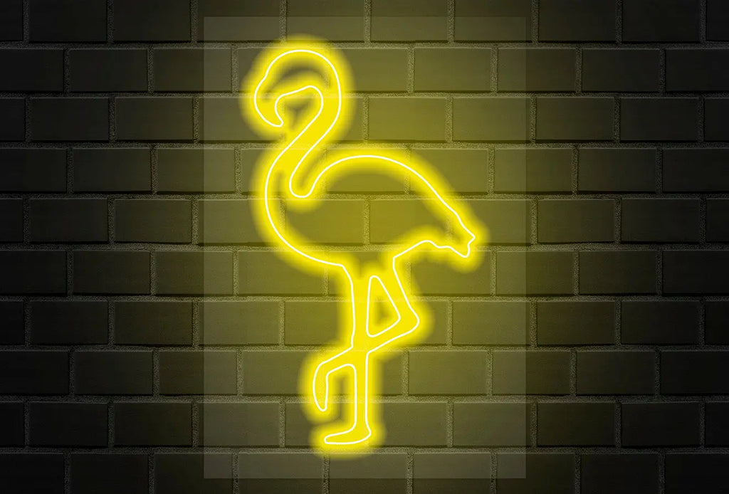 Neón Flex LED Flamenco Amarillo freeshipping - Home and Living