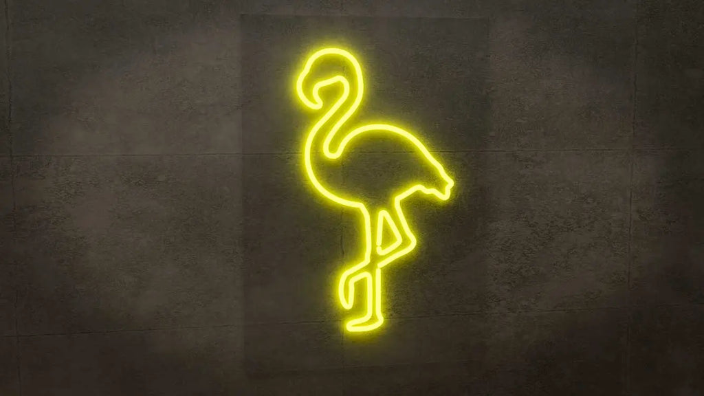 Neón Flex LED Flamenco Amarillo freeshipping - Home and Living