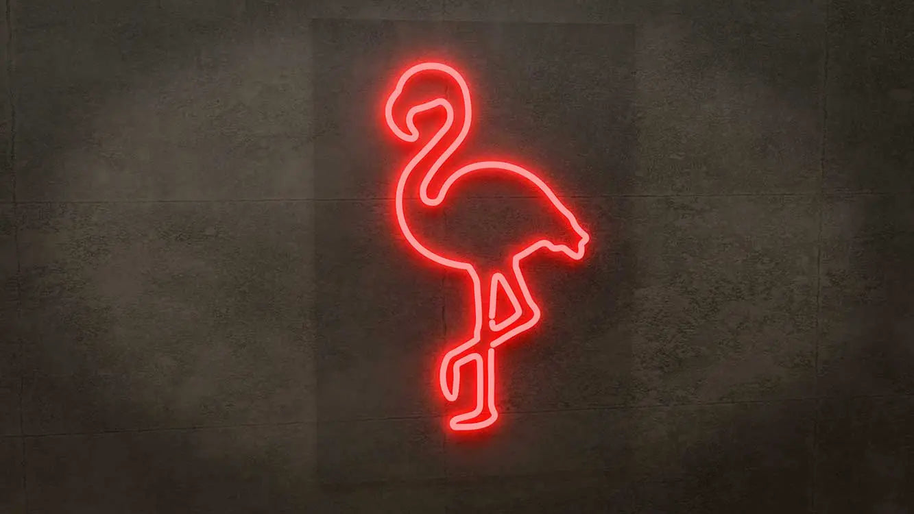 Neón Flex LED Flamenco Rojo freeshipping - Home and Living