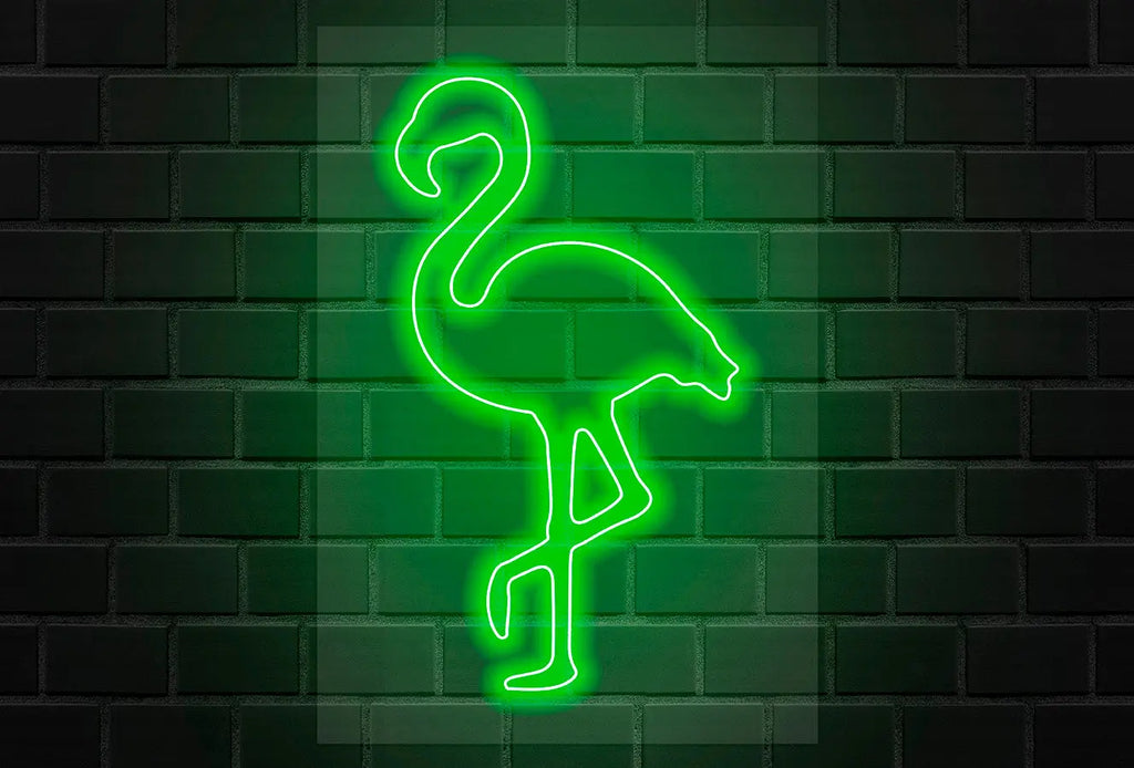 Neón Flex LED Flamenco Verde freeshipping - Home and Living