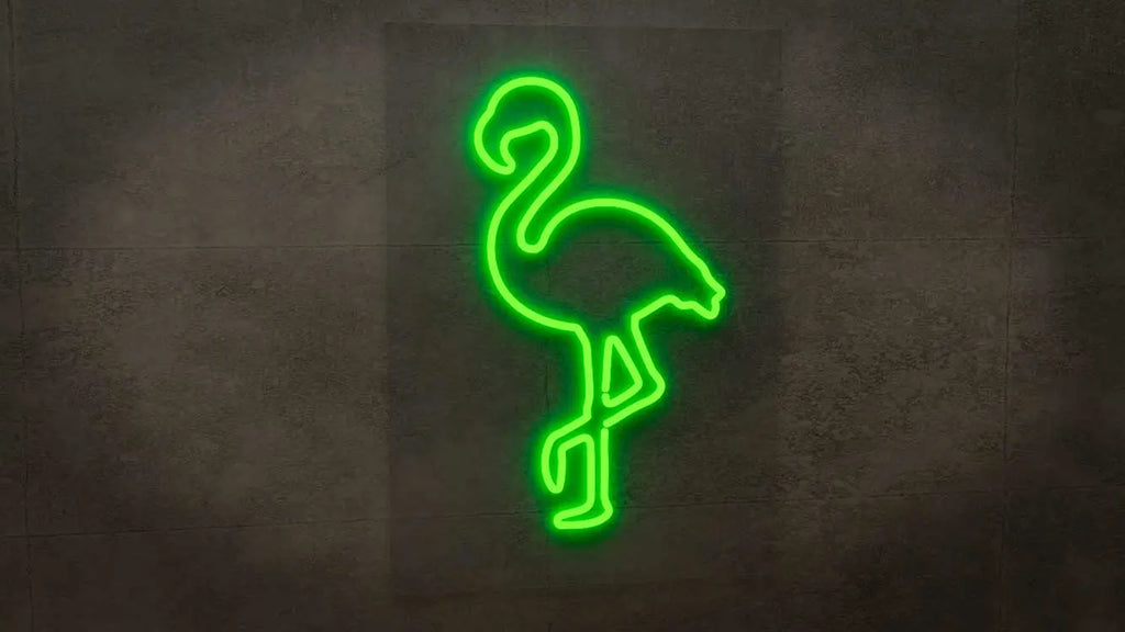 Neón Flex LED Flamenco Verde freeshipping - Home and Living