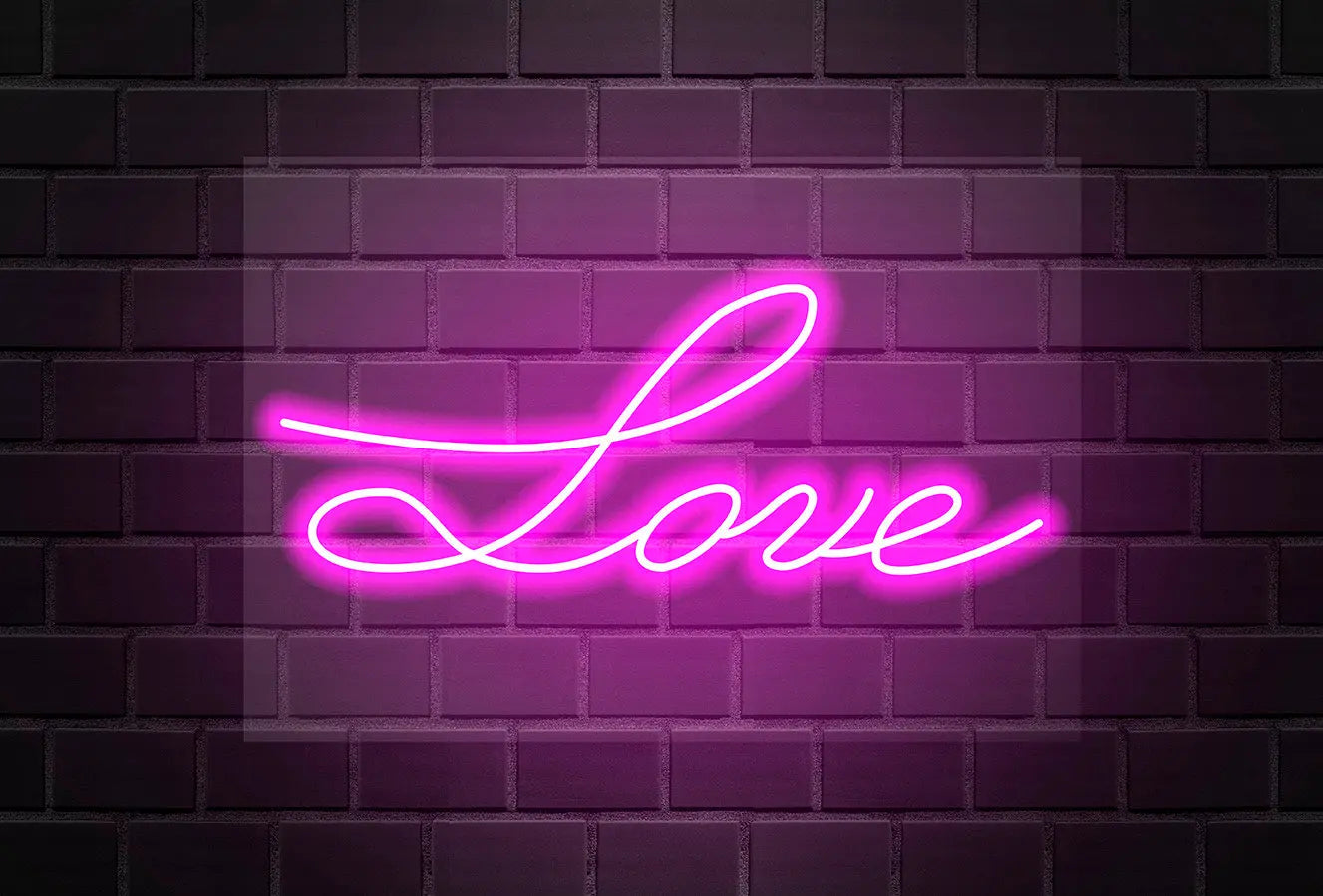 Neón Flex LED Love Rosa freeshipping - Home and Living