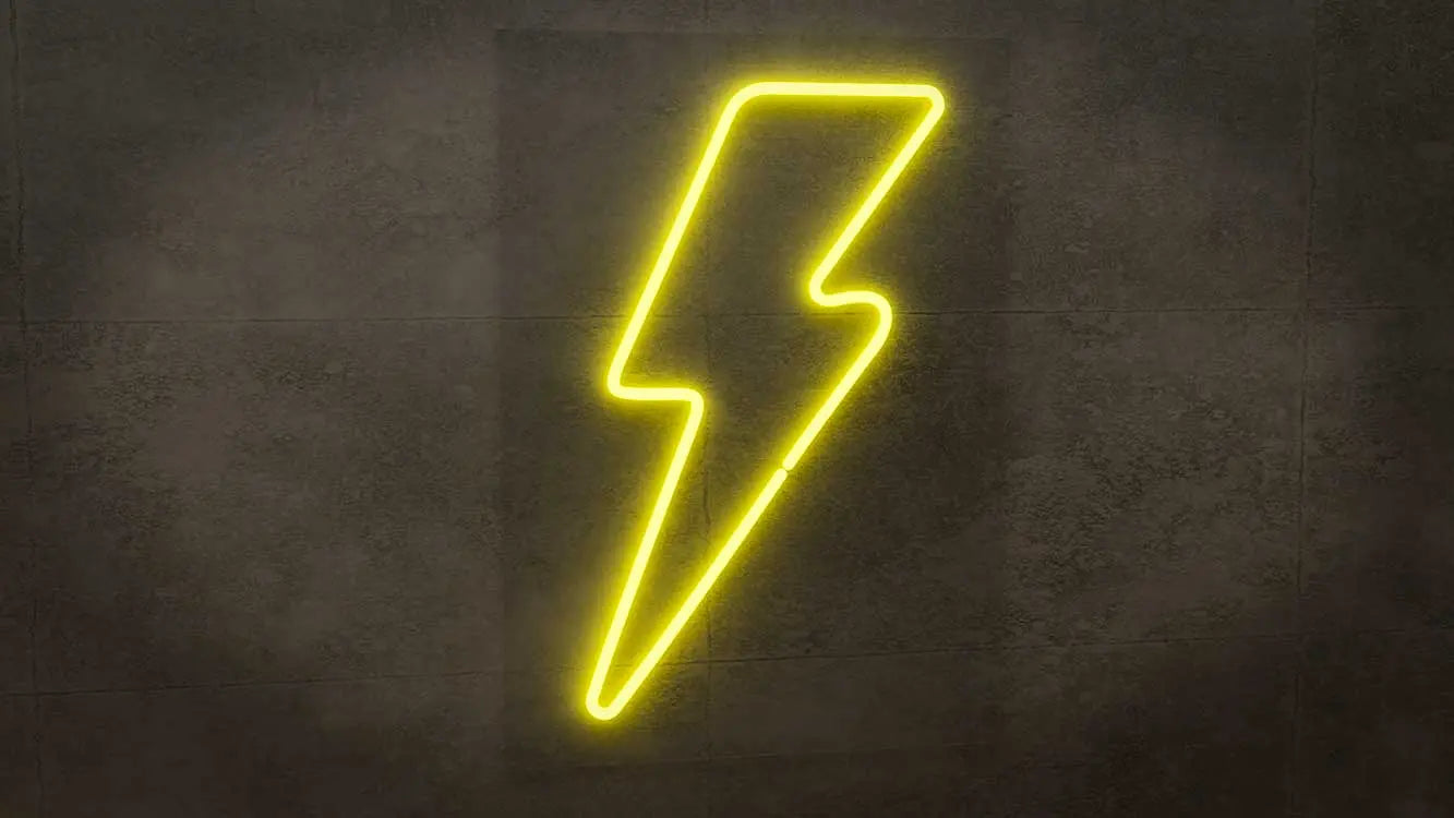 Neón Flex LED Rayo Amarillo freeshipping - Home and Living