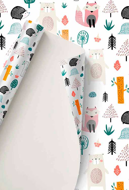 Papel Pintado Animales Bosque Home & Living 