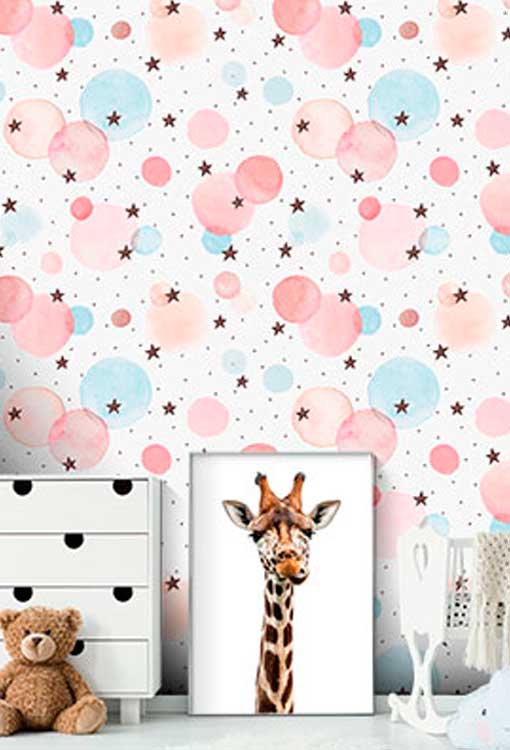 Papel Pintado Estrellas Home & Living 