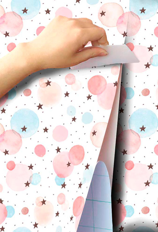 Papel Pintado Estrellas Home & Living 