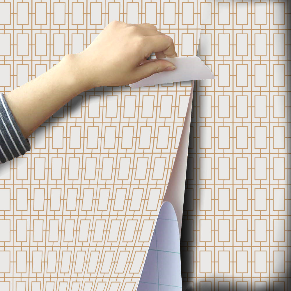 Papel Pintado Geometría Rectángulos Home & Living 