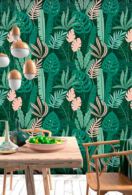 Papel Pintado Plantas Home & Living 