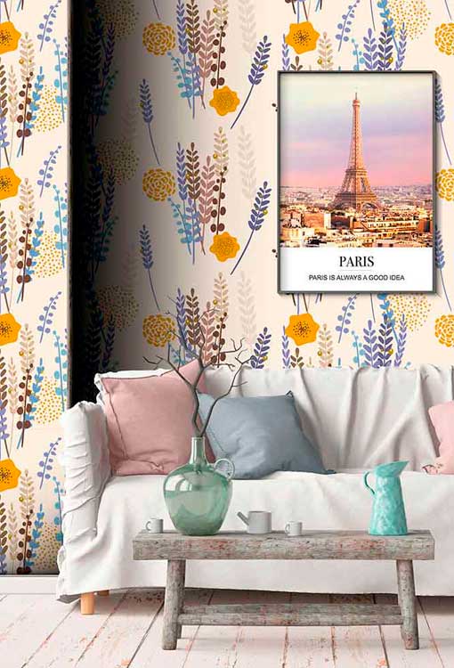 Papel Pintado Plantas Trigo Home & Living 