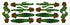 Pegatinas de Pared Cactus Pack de 12 freeshipping - Home and Living