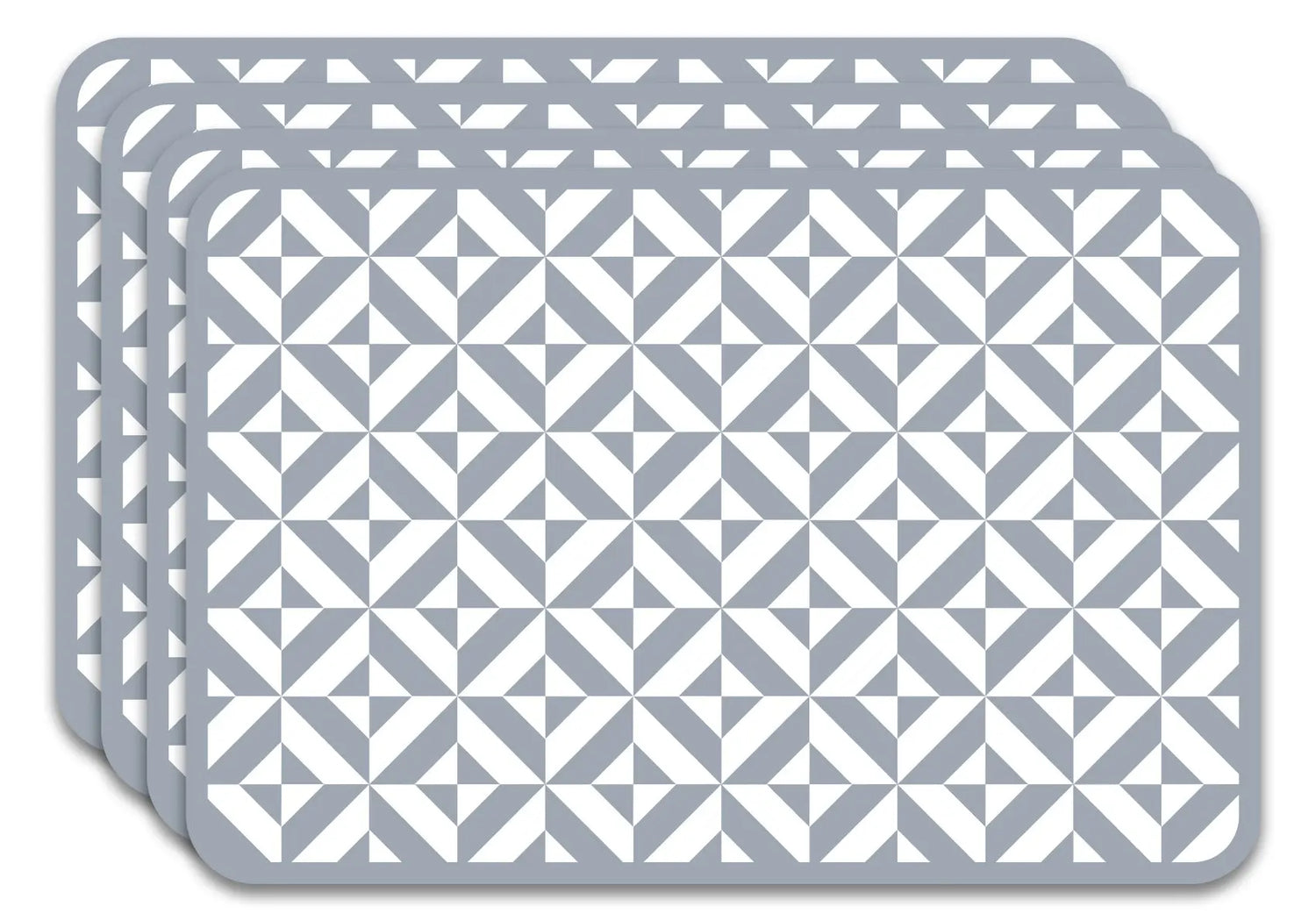 Salvamanteles Minimalistas Gris 45x30 cm Pack de 4 freeshipping - Home and Living