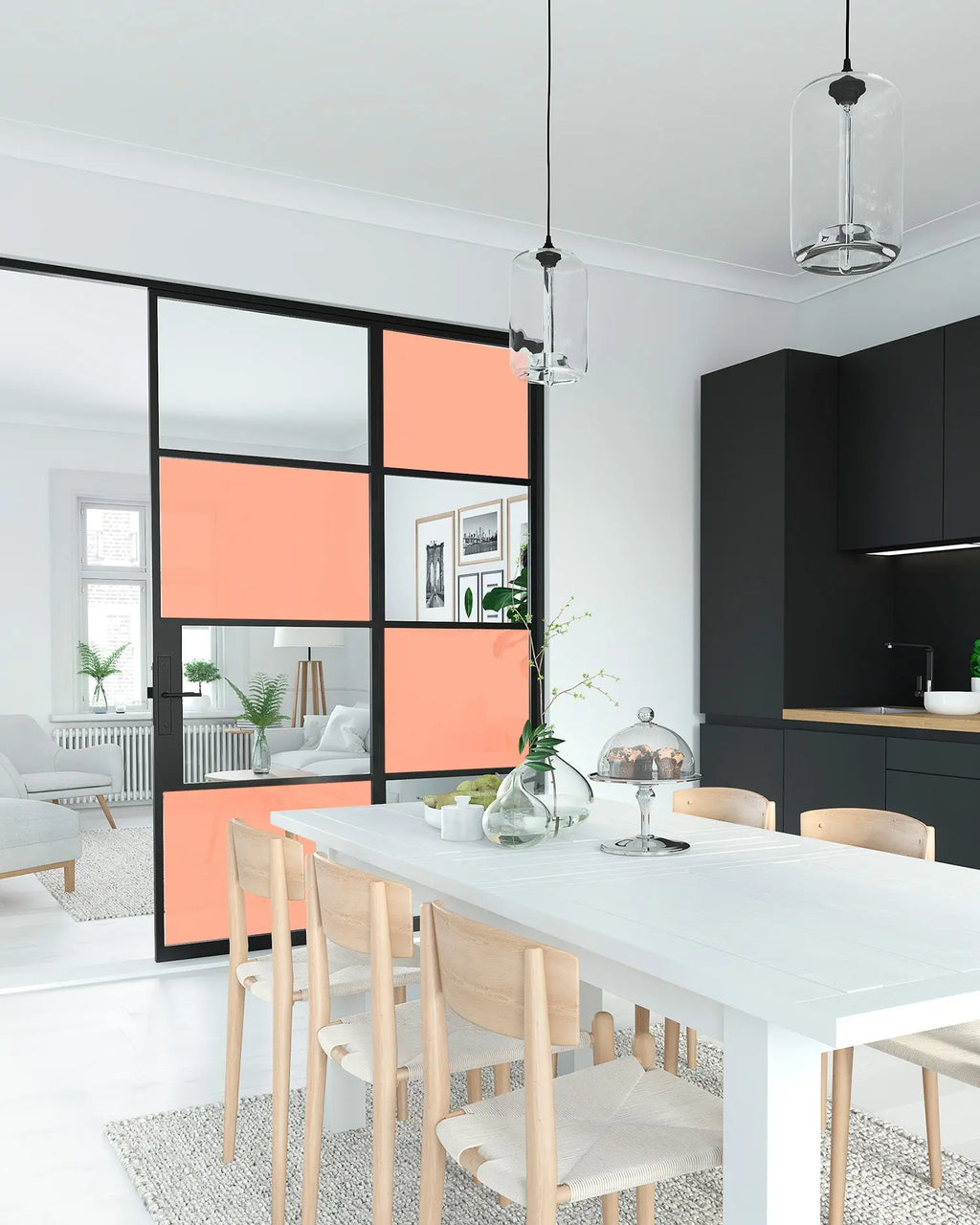 Vinilo para Ventanas Adhesivo Naranja freeshipping - Home and Living