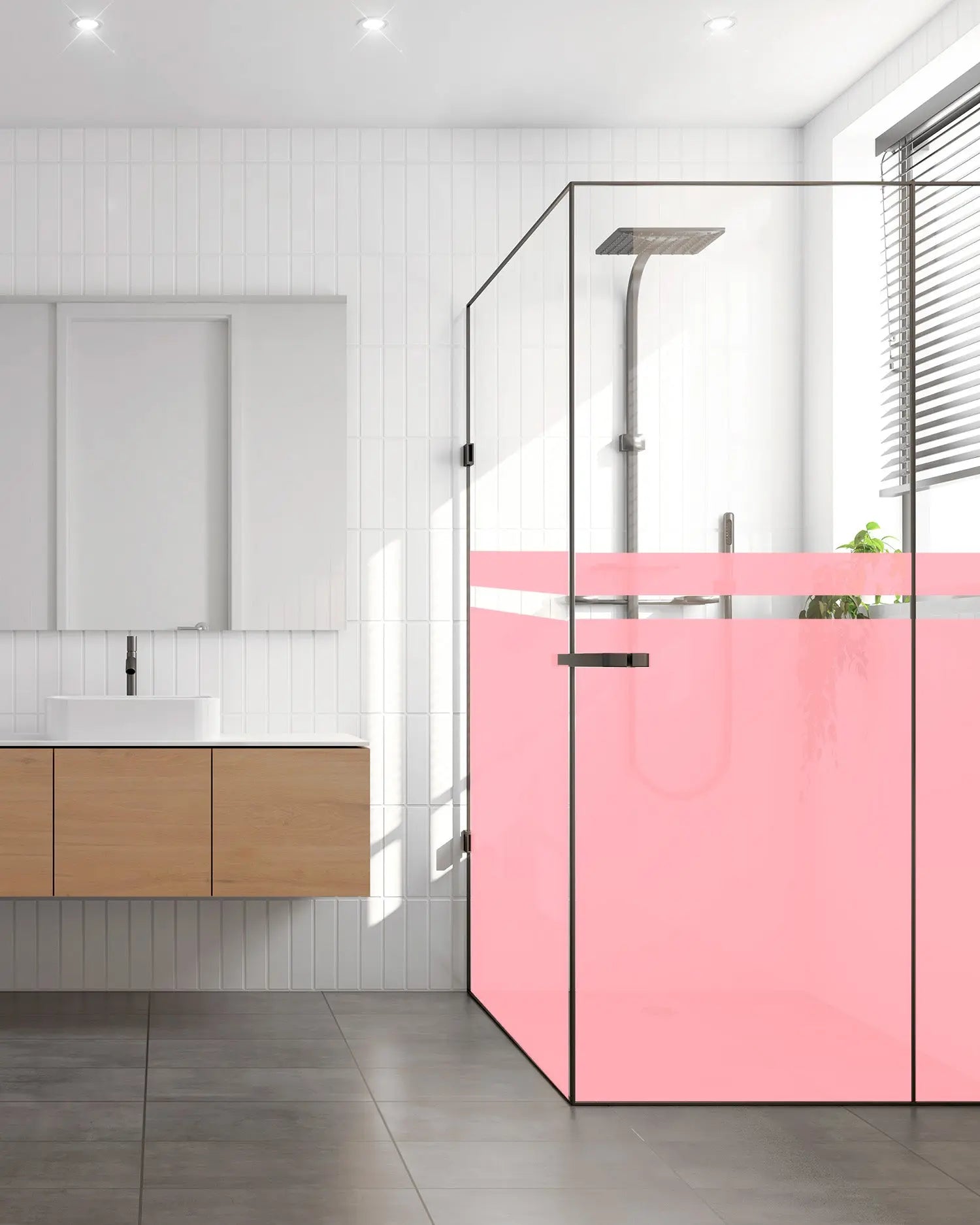 Vinilo para Ventanas Adhesivo Rosa freeshipping - Home and Living