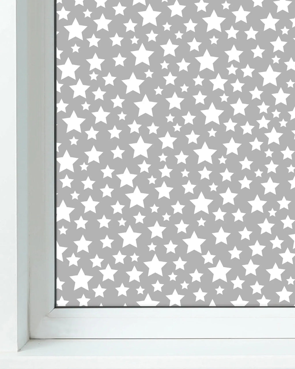 Vinilo para Ventanas Estrellas Gris freeshipping - Home and Living