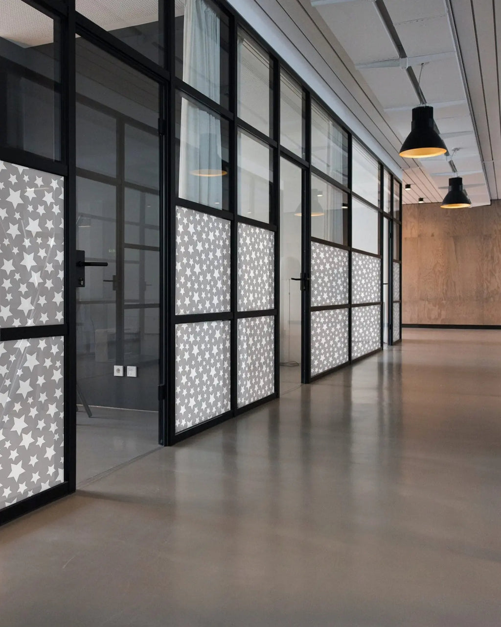 Vinilo para Ventanas Estrellas Gris freeshipping - Home and Living