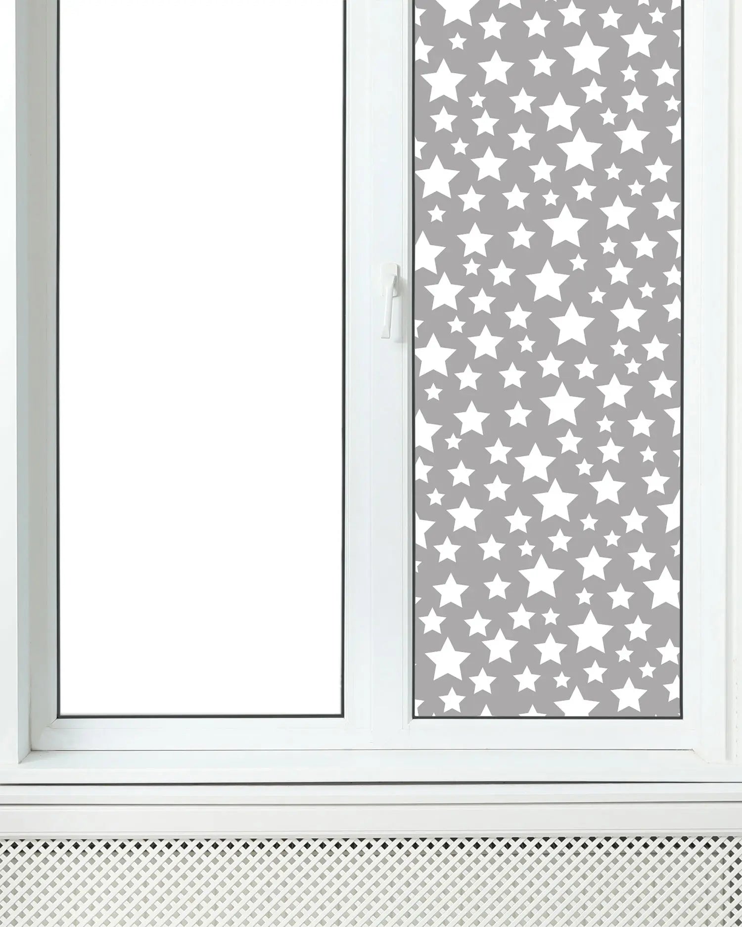 Vinilo para Ventanas Estrellas Gris freeshipping - Home and Living