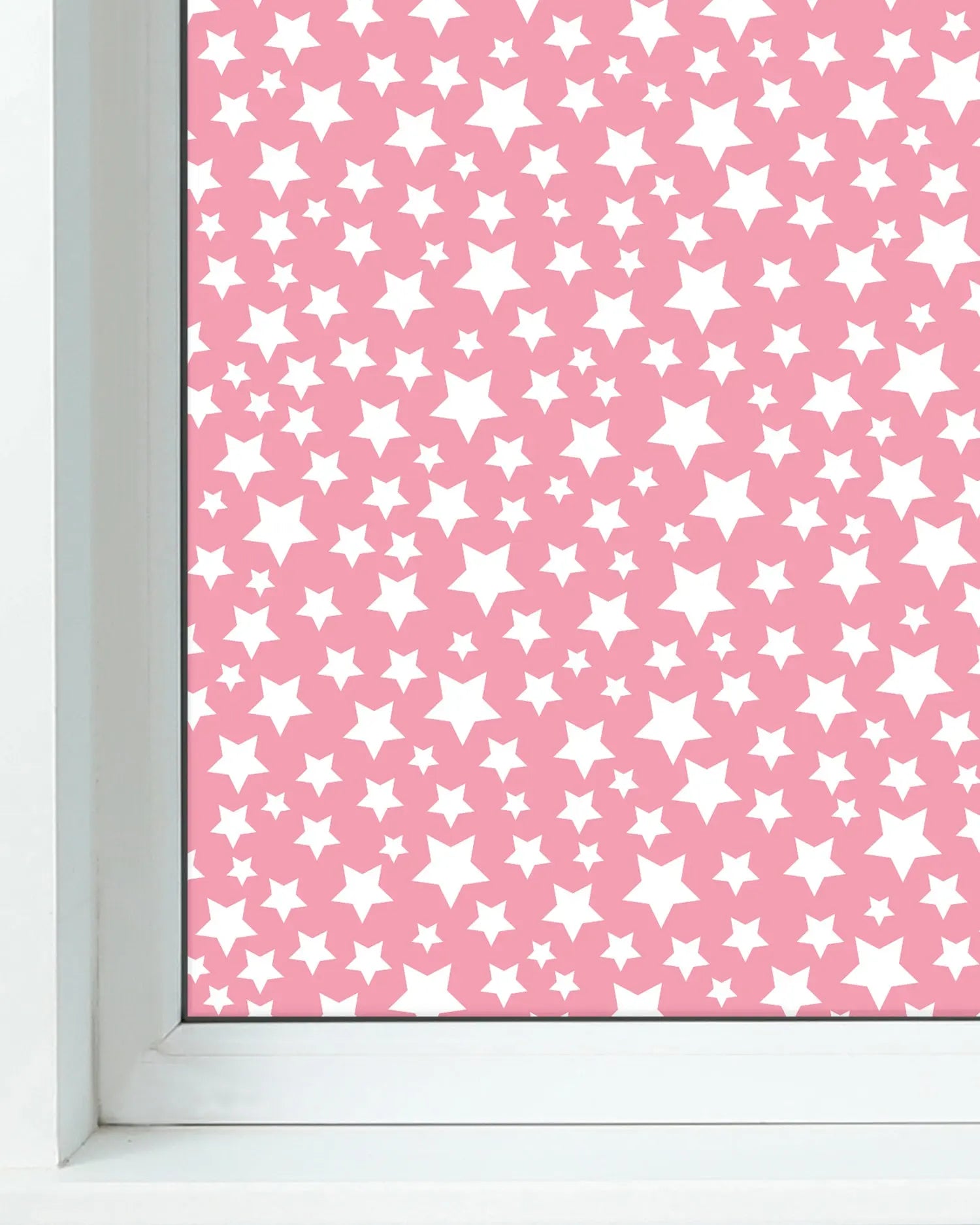 Vinilo para Ventanas Estrellas Rosa freeshipping - Home and Living